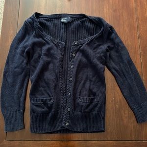 American Eagle Navy Blue cardigan